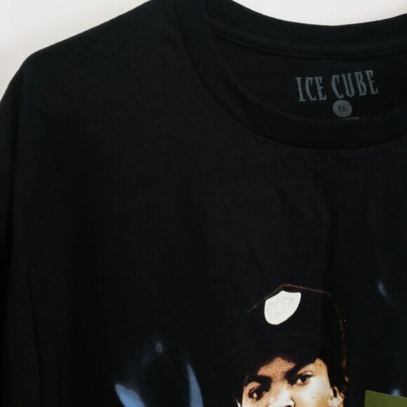 ICE CUBE Men's Black Graphic T Shirt Size XL (46-48) - Picture 2 of 6